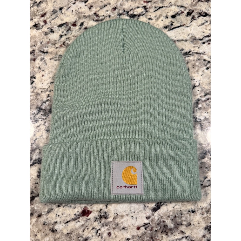 Carhartt A18 Acrylic Watch Hat Sage Green Beanie Knit Cap OSFA